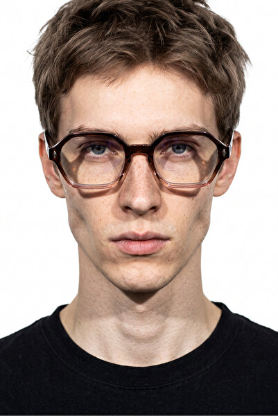 Bilge Karga Meridra Brown Clear Blue Men's Photochromic Sunglasses