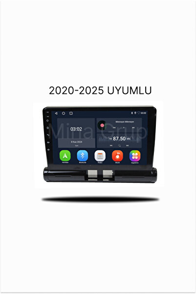 Zenitho SNP Serisi Citroen C3 2020-2024 Uyumlu 10 İnç Android Multimedya Ekra...
