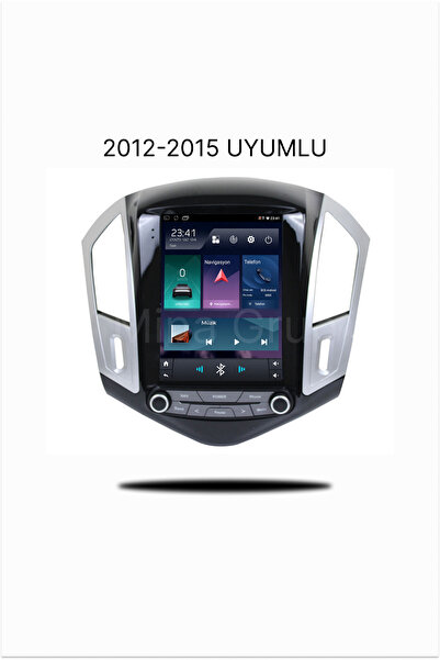 NAVMİNA Snoper Serisi Chevrolet Cruze 2013 - 2015 Uyumlu 9.7 İnç Tesla Ekran ...