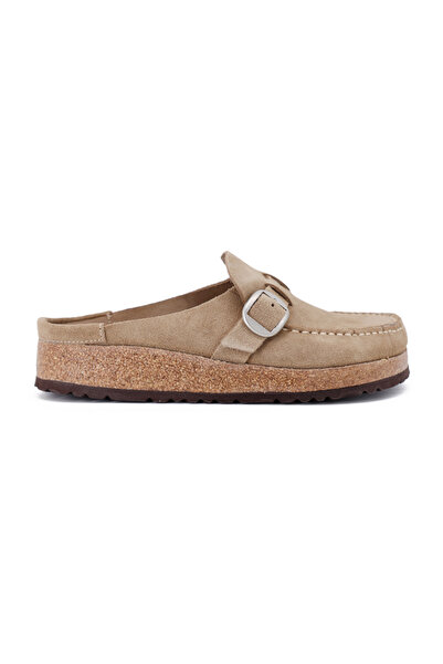 Birkenstock شبشب نسائي من Buckley 1019462 باللون الرمادي