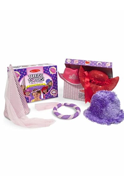 Melissa & Doug Melissa and Doug Terrific Toppers Dress Up Hats 8527 - Pretend...