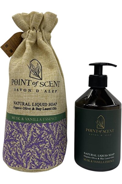 Point of scent Natural Liquid Soap Musk & Vanilla essence 500ML