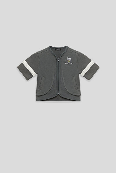 GB Baby Baby Boy Anthracite Tracksuit Top