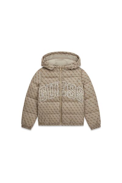 Guess Geacă de iarnă pentru băieți L6YL09W2670 Bej