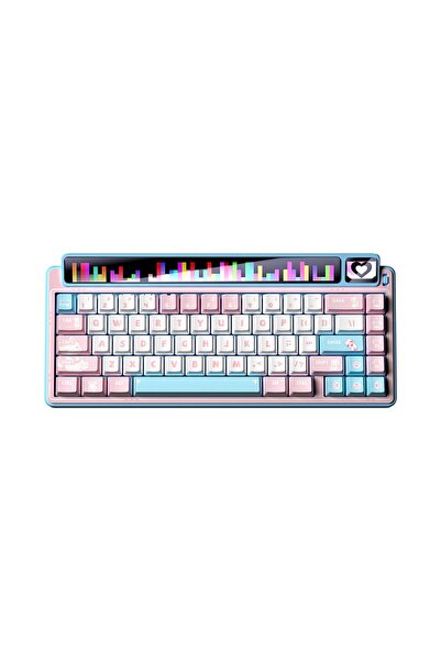 LEOBOG AMG65 Mekanik Gaming Oyuncu Klavyesi LED Matrix Ekranlı Jasper Switch ...