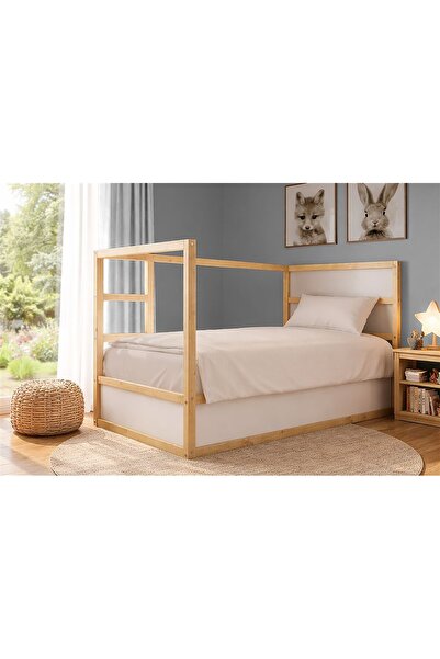 Dimcol Κουβέρτα Πικέ Μονόχρωμη 325 gr/m² 165x270 Ecru 100% Cotton
