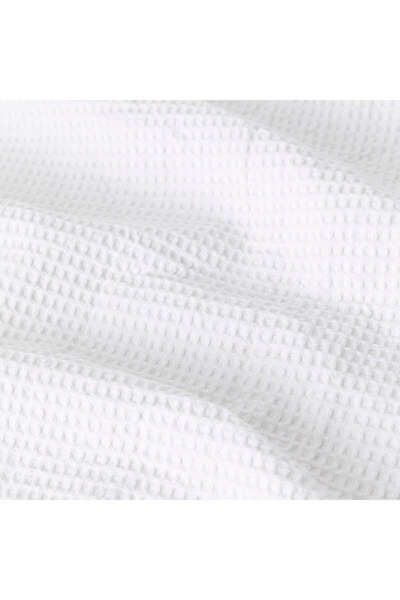 Borea Κουβέρτα Πικέ Waffle Υπέρδιπλη Λευκό 230 x 260 cm