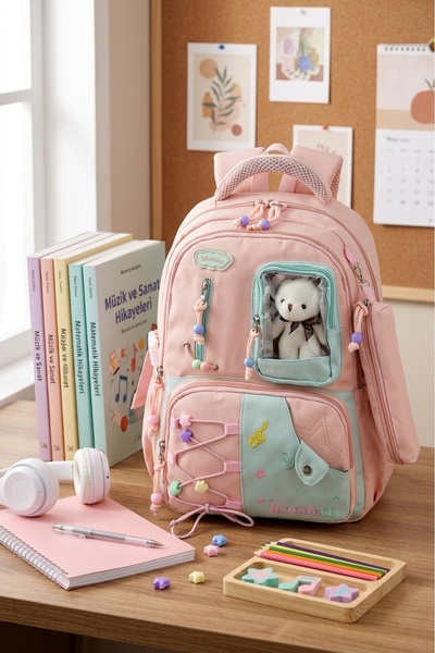 Waddell Imported Luxury Waterproof Fabric with Teddy Bear Accessories 26904 G...