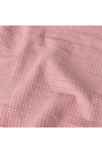 Borea Κουβέρτα Πικέ Waffle Υπέρδιπλη Ροζέ 230 x 260 cm