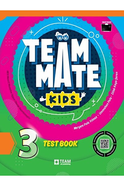 TEAM ELT PUBLISHING Team Mate Kids 3 Test Book 3. Sınıf İngilizce Test Kitabı...