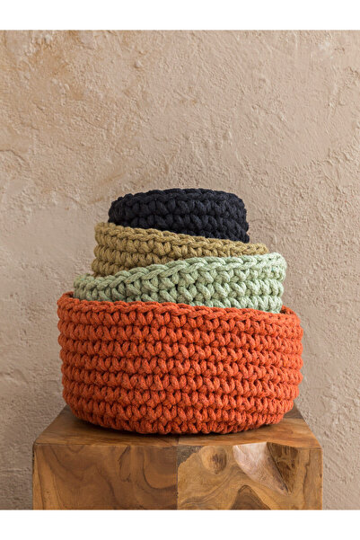 Nima Home Καλάθι 28x15 - Panier Deep Orange
