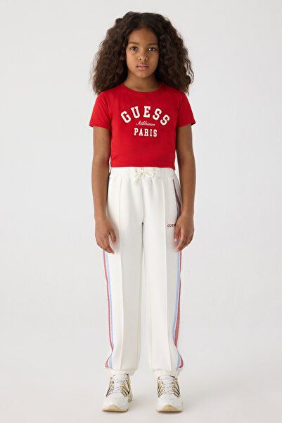 Guess Girl White Tracksuit Bottom