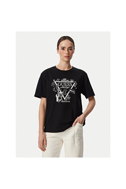 Guess Tricou de damă V6YI13K4301 Negru