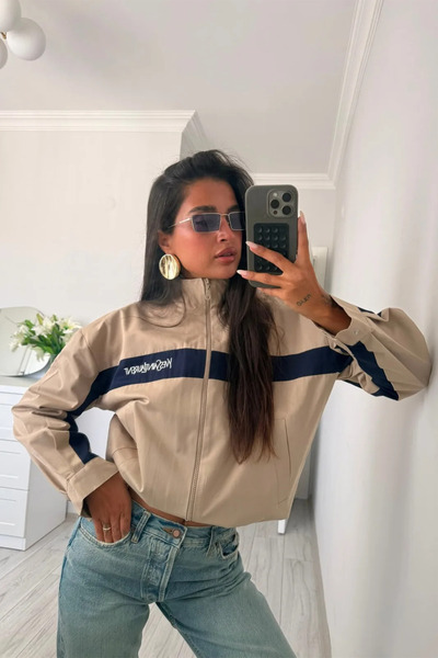 NET OF NOT YSL Bej Viral Kadın Ceket