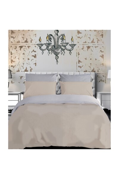 MAKIS TSELIOS ΣΕΝΤONI 240X270 ΧΛ NOTE1 BEIGE 144TC 100% COTTON