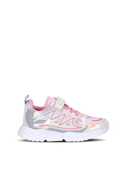 Slazenger Kyrie New P Girls' White / Pink Casual Sneakers