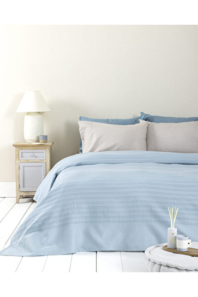 Nima Home Κουβέρτα Γίγας 240x260 - Dune Denim Blue