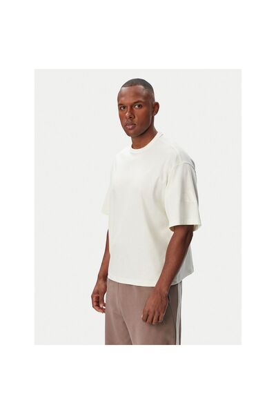 adidas Ανδρικό T-shirt KB8095 Κρεμ
