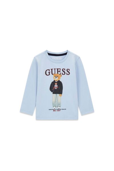 Guess Bluză băieți N6YI06K3794 Albastru