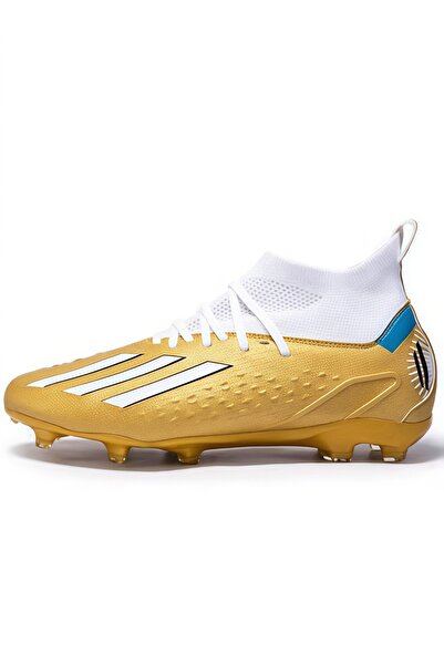 NIBEMINENT Men's Soccer Shoes Turf Cleats High-top Football Shoes Breathable ...