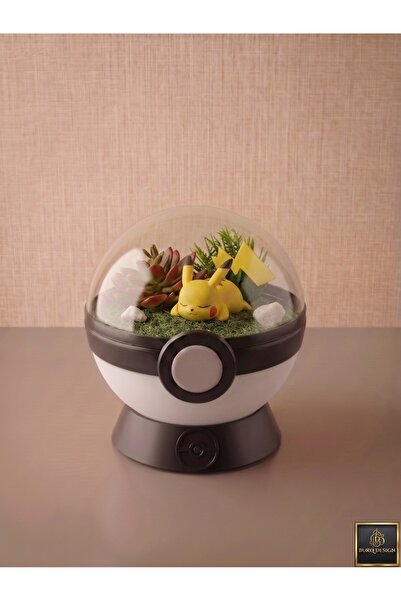 Burq Design Pokemon Poketop Hediyelik Küre figür