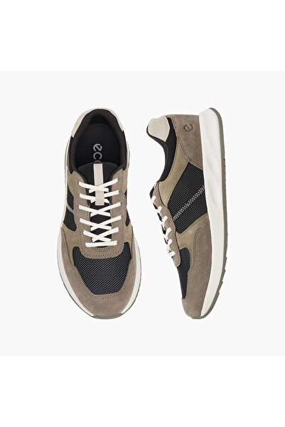 Ecco Men Colourblock Lace-Up Ankle Sneakers