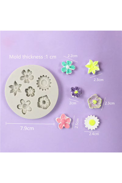 Siliko World Silicone Candle Mold Candy Dough Mold
