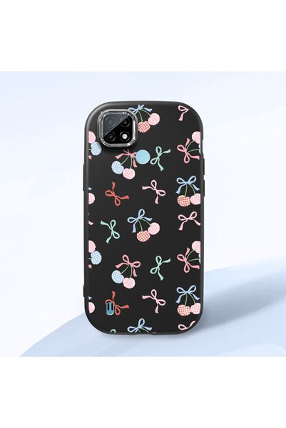 CHICASELUX Realme C21 Compatible Colorful Ribbon Printed Soft Silicone Case, ...
