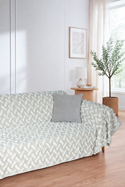 Latuda Home Κάλυμμα καναπέ Nesta Cotton Punch με αντιολισθητική υφή, 180x220 ...