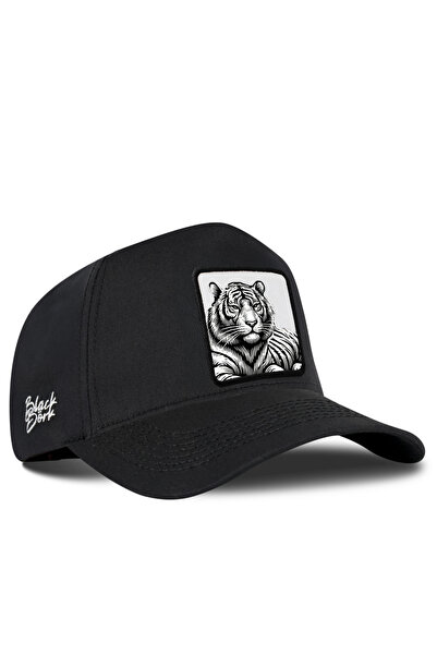 BlackBörk Bengal Tiger Logo Black Baseball Premium Hat