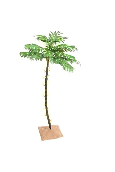 vidaxl Palmier LED, 88 LED-uri alb cald, 150 cm