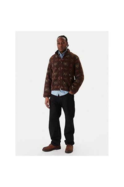 Jack & Jones Fleece pentru bărbați 12291531 Bordeaux