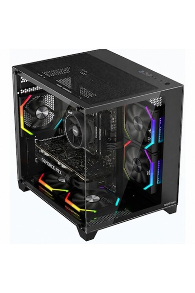 1stPlayer Sistem PC desktop FirstPlayer CubeGamer, procesor AMD Ryzen 5 5500 ...