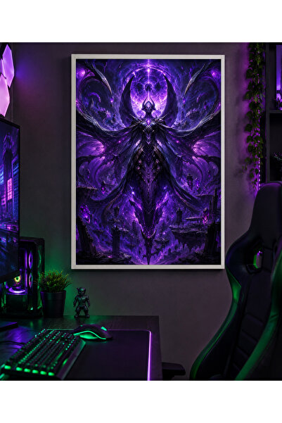 Miutic Print Studio Tablou Gaming League of Legends – Bel'Veth, Împărăteasa V...