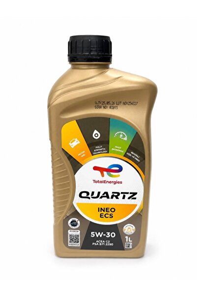 TotalEnergies TOTAL QUARTZ INEO ECS 5W-30 1 LT 2026 ÜRETİM