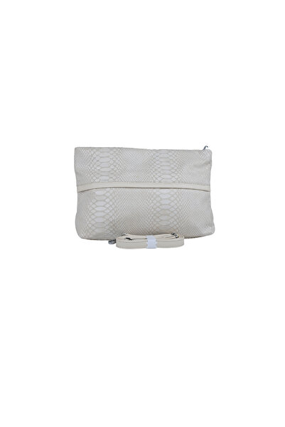 dukidasoturkiye Duki Daso Beige Snakeskin Patterned Women's Shoulder Bag |   ...