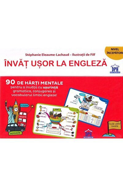 Didactica Publishing House Invat usor la engleza. 90 de harti mentale - Steph...