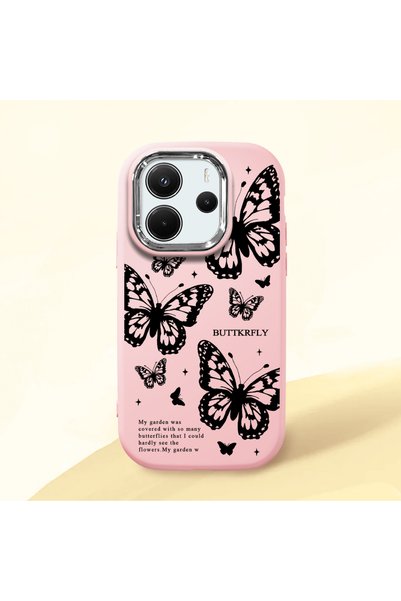 CHICASELUX Redmi Note 14 4g Compatible Minimal Butterfly Pattern Soft Silicon...