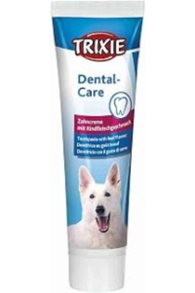 Köpek Diş Macunu, Et Tadında, 100Gr