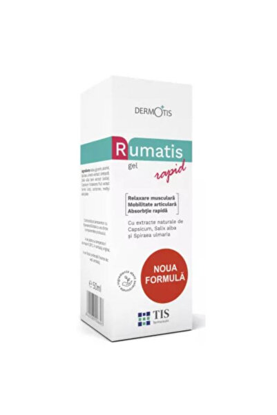 Tis Farmaceutic Τζελ Ρουμάτις Ράπιντ Ντερμότις - Τις Φαρμακευτική, 50 ml