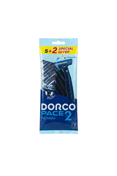Dorco شفرات حلاقة Pace 2 - 5+2 قطعة