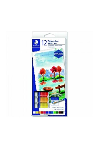 Staedtler Set de acuarele cu 12 tuburi