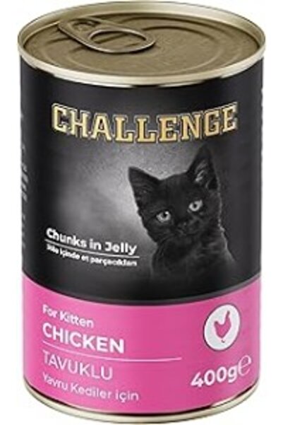 Challenge Konserve Kedi Yavru Tavuklu 400 gr
