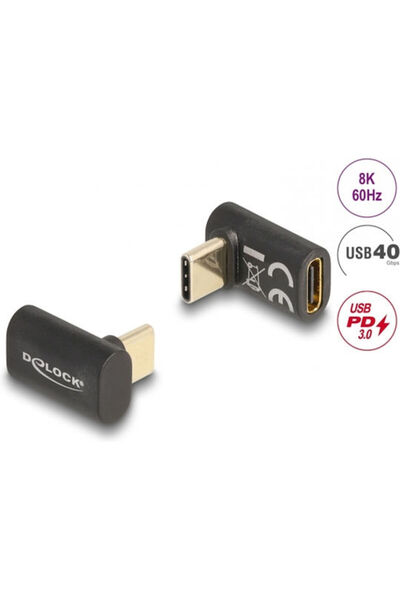 DELOCK Μετατροπέας USB-C θηλυκό σε USB-C θηλυκό 1 τεμάχιο 60056