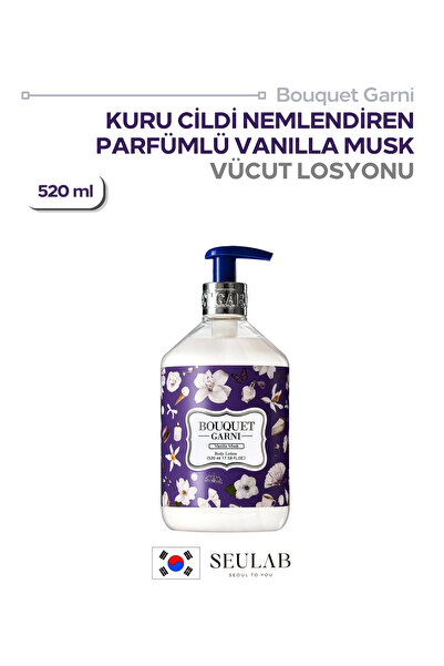Bouquet Garni Fragranced Body Lotion Vanilla Musk 520 ml | Vücut Losyonu