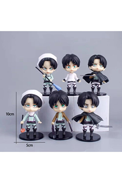 Generic Brand Attack on Titan Figure Set - 6 Pieces