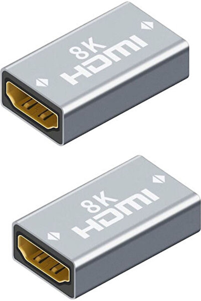 OEM Εικονικός Μετατροπέας HDMI αρσενικό σε HDMI θηλυκό Ασημί 1 τεμάχιο