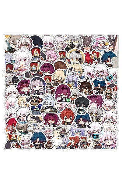 Choice 100PCS Hot Game Honkai: Star Rail Graffiti stickers For Helmet Bicycle...