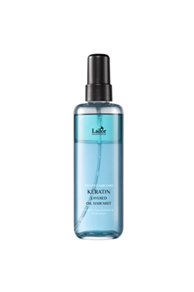 Lador Spray de păr cu ulei și cheratină în straturi, 130 ml – Spray de păr cu...