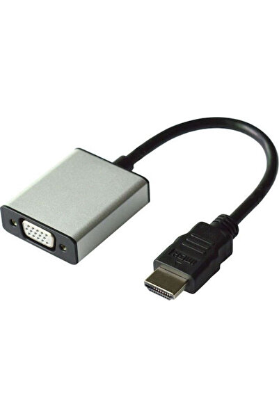 VALUE AV Αντάπτορας HDMI D-sub VGA + Υποδοχή 3.5mm Ασημί 12.99.3119